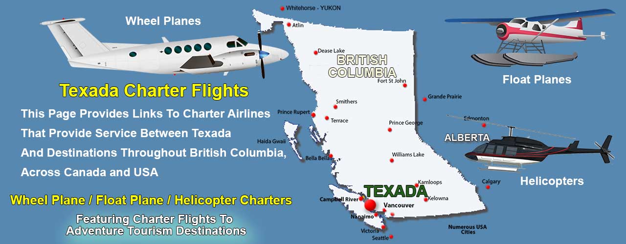 Texada BC Air Charter Directory